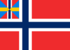 Historical Norwegian Flag Clip Art